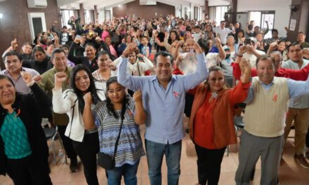 «Cuento con ustedes porque ustedes cuentan conmigo»: Sergio Gutiérrez Luna
