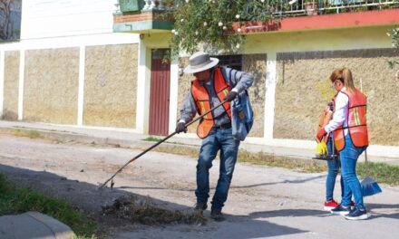 Llega programa “Mi calle limpia” a las colonias  Revolución y El Naranjal