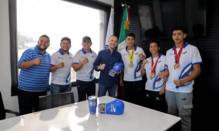 Reafirma Alcalde Juan Manuel Unánue su compromiso con atletas boqueños
