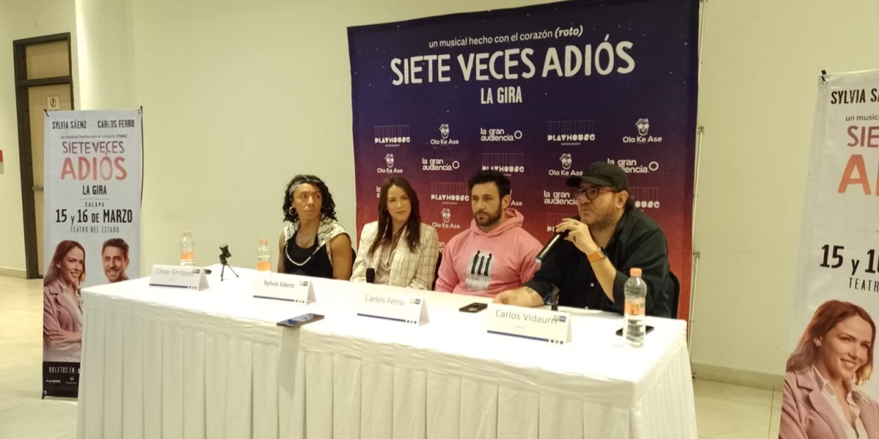 En Xalapa se presenta la obra de teatro «Siete Veces Adiós»