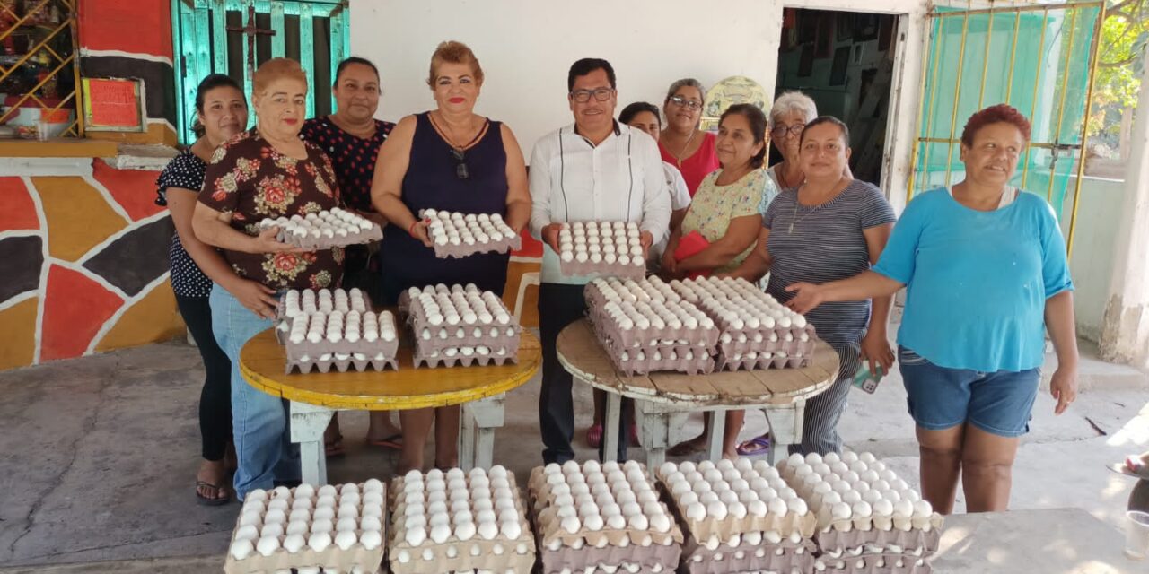 Más de 100 localidades de 10 municipios obtuvieron huevo a bajo costo