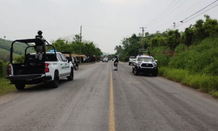 Atentado en Papantla deja una persona muerta y una mujer herida de bala