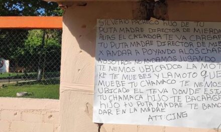 Amenazan a director de Policía Municipal de Oteapan