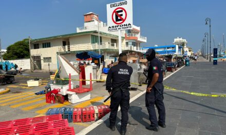 Comerciantes desalojados en Malecón de Veracruz ocupaban terreno privado