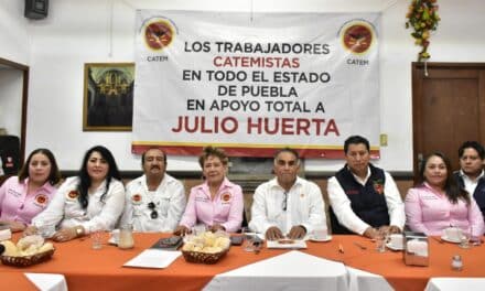Más de 80 mil agremiados de FATEP-CATEM respaldan a Julio Huerta para la gubernatura de Puebla