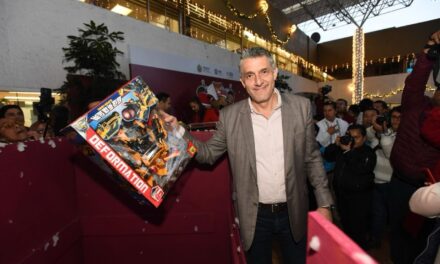 Da SEV banderazo de la 6.ª colecta “Dona un juguete, dona amor”
