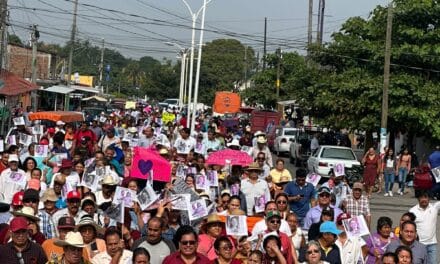 Le llenan evento a Rocío Nahle en Purga