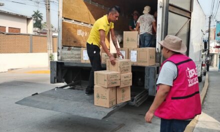 Material electoral  se puso en riesgo tras desperfecto mecánico del transporte: MC