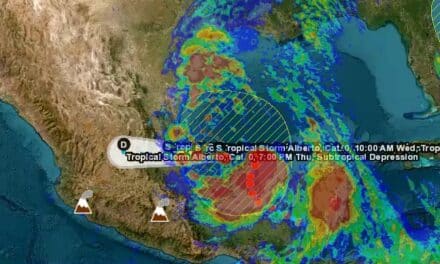 Por «Alberto» suspenden clases  en todos los niveles en seis municipios de Veracruz