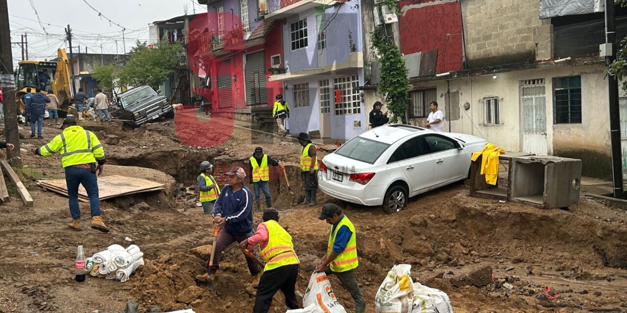 En Xalapa 13 colonias afectadas por las lluvias, reporta PC Municipal