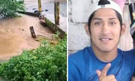 Encuentran el cuerpo de Rodrigo luego de que fuera arrastrado por la corriente de un arroyo