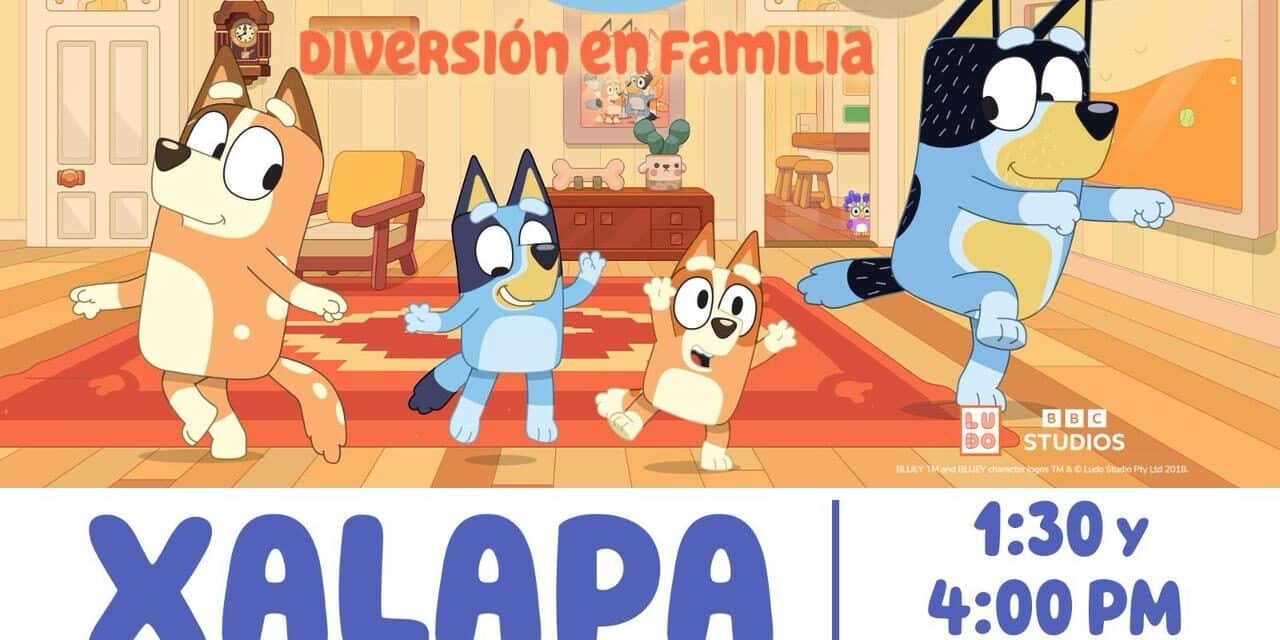 Bluey en Vivo llega a Xalapa