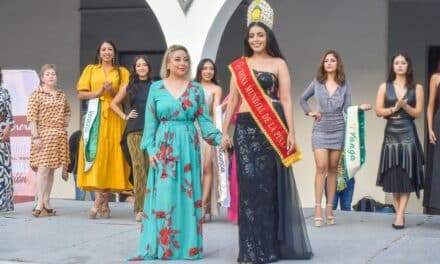 Finalistas de Miss Earth Veracruz modelan ropa de diseñadora xalapeña