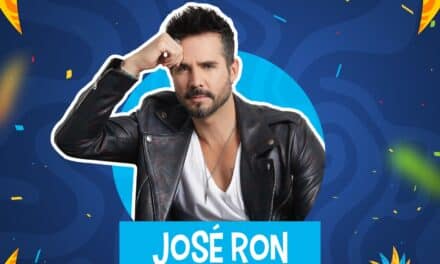 El actor José Ron en el Carnaval de Veracruz¨