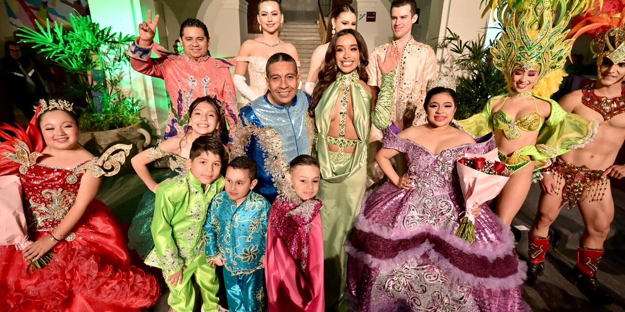 Presentan a la Corte Real del Carnaval de Veracruz 2026, “La Fiesta de ...