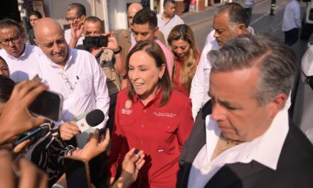 Derrame de hidrocarburo en costas del Golfo habría sido causado por barco privado: Rocío Nahle