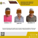 FGE logra imputación contra tres presuntos implicados en el delito de violación agravada: se les dicta prisión preventiva oficiosa