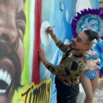 Poderozo plasma al salsero mexicano Jimmy Rodríguez, en La Huaca