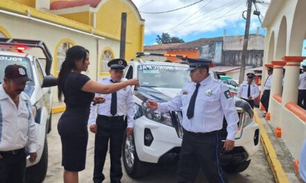 Acajete dignifica las condiciones de su Policía Municipal