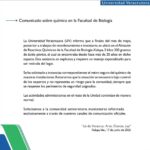 Localizan sustancia explosiva en Facultad de Biología de la UV; activan protocolos de seguridad