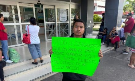 Hospital Infantil de Veracruz habría incurrido en presunta negligencia médica en bebé de un mes de nacido