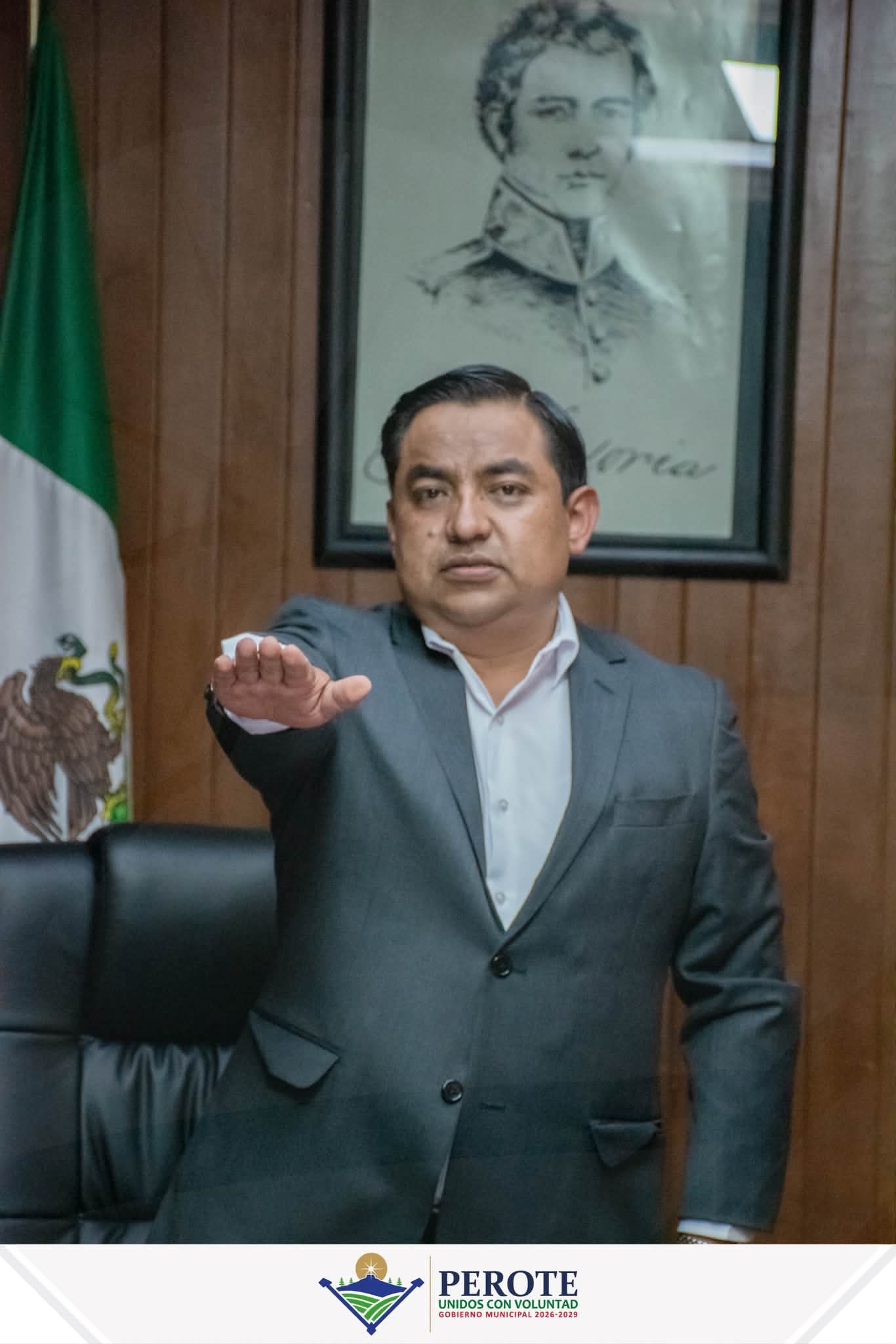 Miguel Angel Martínez Dionisio asumió formalmente la presidencia municipal de Perote