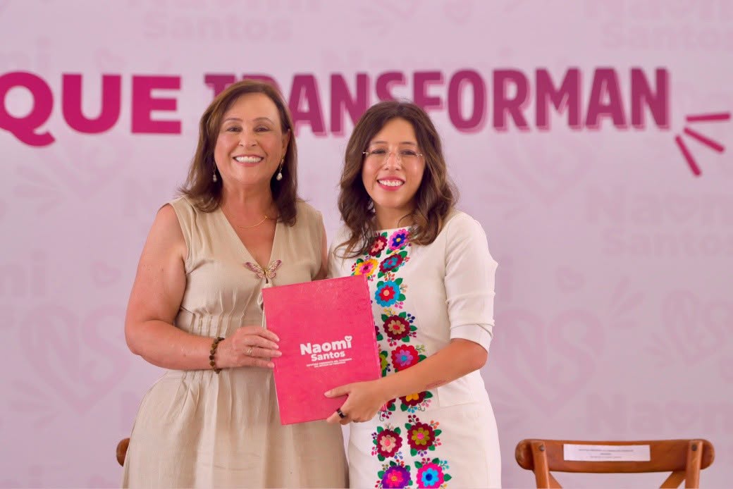 Diputada Naomi Santos rinde cuentas al distrito de Minatitlán