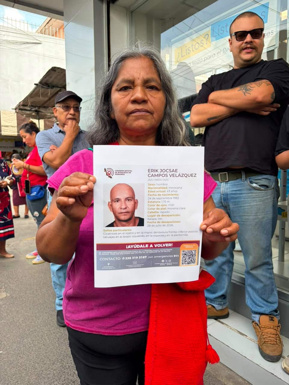 En Xalapa, buscan a Erik Jocsae Campos Velázquez