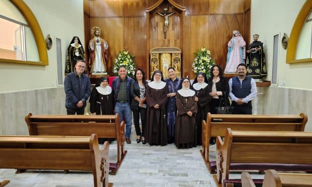 Hermanas Clarisas reciben al equipo de Buenos Días
