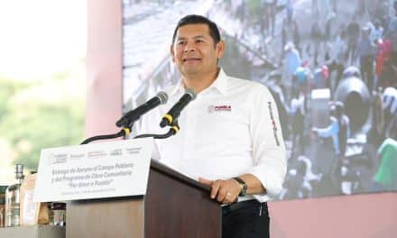 Puebla acerca obra comunitaria y apoyos al campo