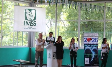 Se suma IMSS Veracruz Norte a “Nado por mi Corazón 2026” y promover cuidado de salud cardiovascular