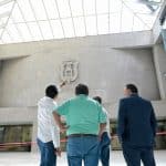 Supervisa presidente de la Jucopo trabajos de mantenimiento al inmueble del Congreso
